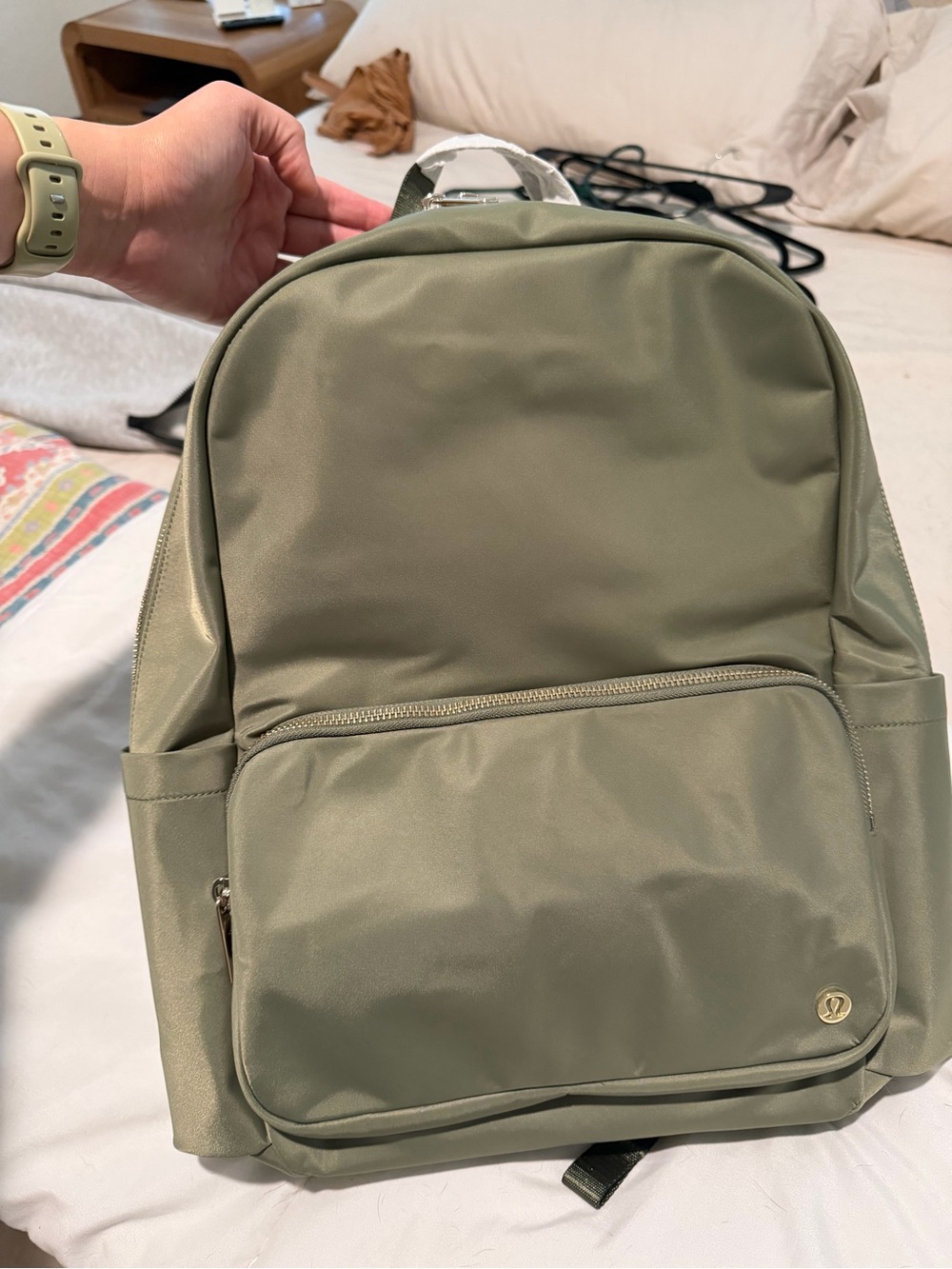 lululemon athletica Olive Green Everyday Backpack